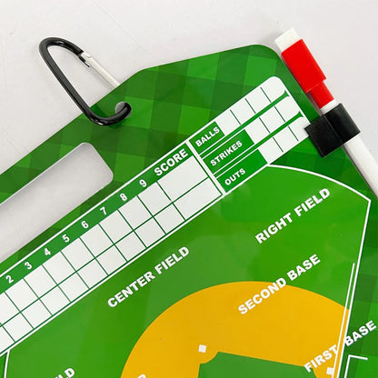 Magnetic Baseball Lineup White Board