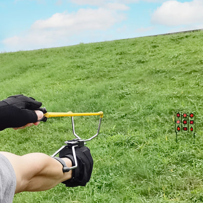Folding Rubberized Hunting Sling Shot
