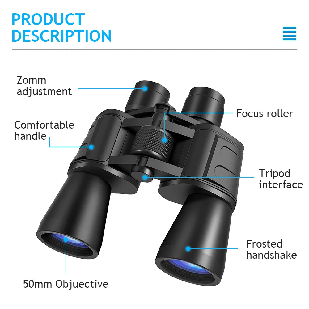 Professional HD Long Range Binoculars.
