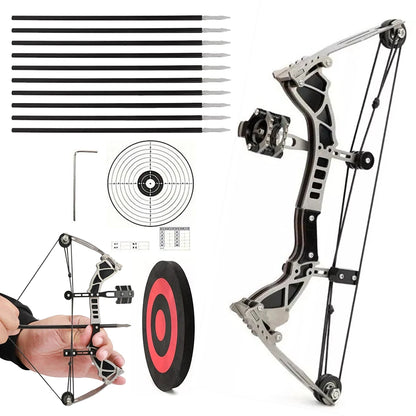 Metal Bow and Arrow Mini Crossbow