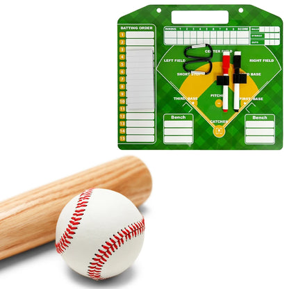 Magnetic Baseball Lineup White Board