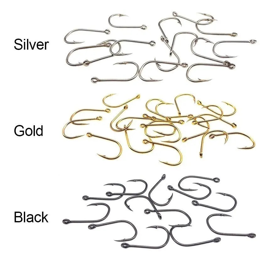 10 styles 100PCS Fishing Hooks
