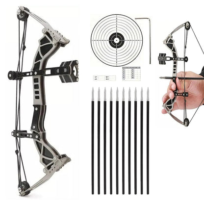 Metal Bow and Arrow Mini Crossbow