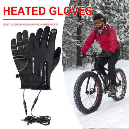Electric Thermal Waterproof Gloves for Winter