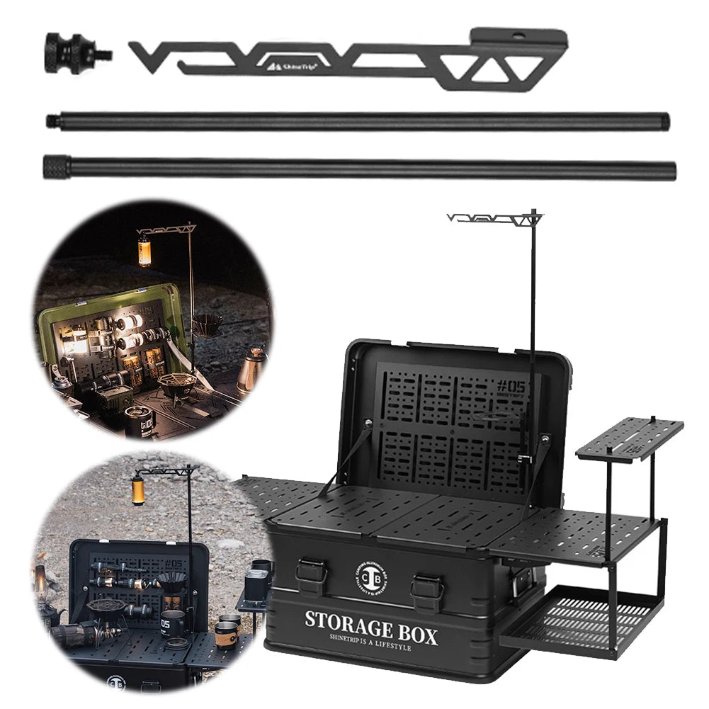 Camping Box Light Stand