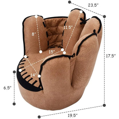 Kids Baseball Glove Design Chair