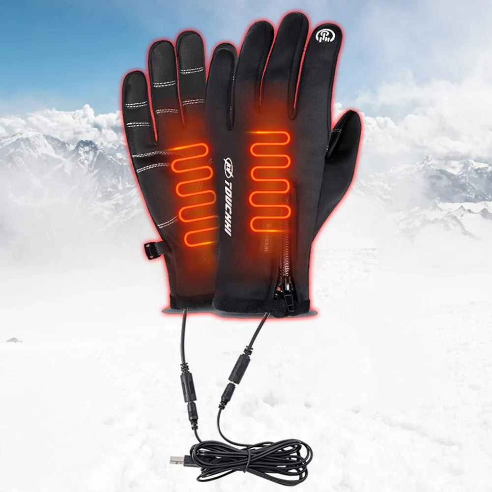 Electric Thermal Waterproof Gloves for Winter