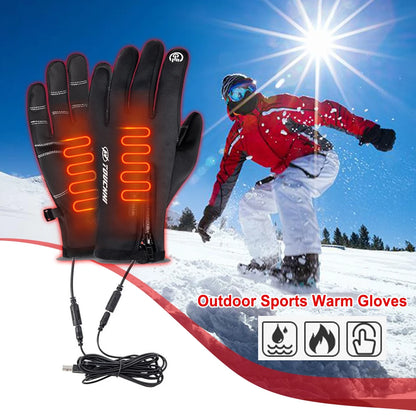Electric Thermal Waterproof Gloves for Winter