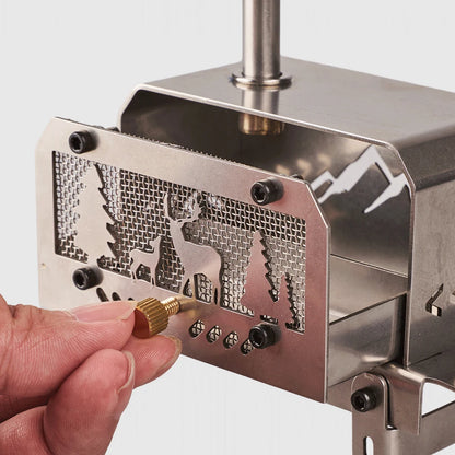 Mini Charcoal Stove Stainless Steel