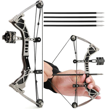Metal Bow and Arrow Mini Crossbow