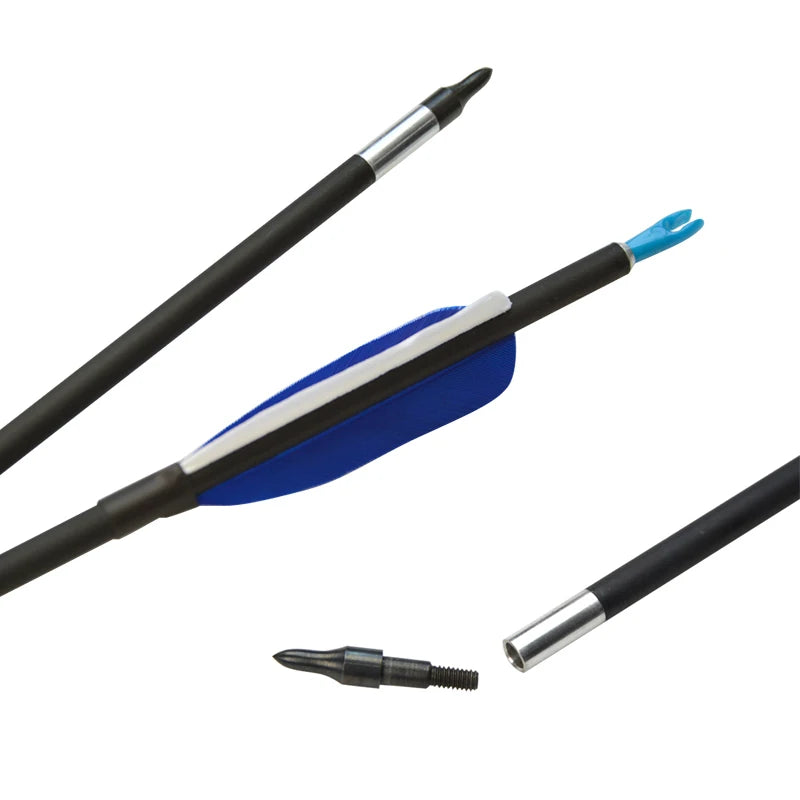12pcs Archery Mixed Carbon Arrow