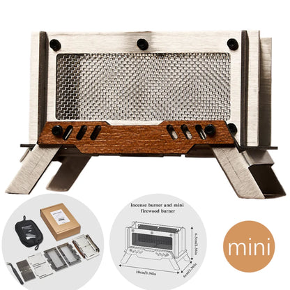 Mini Charcoal Stove Stainless Steel